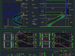 精品樓梯詳圖CAD素材庫 設計靈感的源泉與高效工具